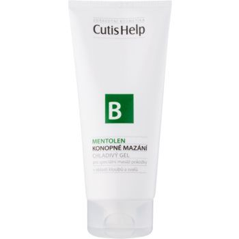 CutisHelp Health Care B - Mentolen gel revigorant cu mentol si canepa muschii si articulatiile