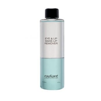 Demachiant bifazic pentru ochi si buze Radiant Radiant Eye & Lip Make Up Remover, 200ml