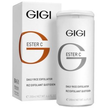 Exfoliant profesional cu pudra de orez Ester C Gigi Cosmetics, 200ml