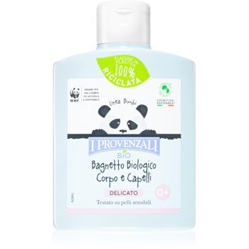 I Provenzali BIO Baby Bath Foam Gel de dus si sampon pentru copii