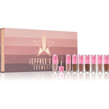 Jeffree Star Cosmetics Velour Liquid Lipstick set de rujuri lichide Nudes Volume 2 culoare