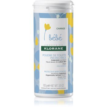 Klorane Bébé Calendula pudră protectoare pentru copii