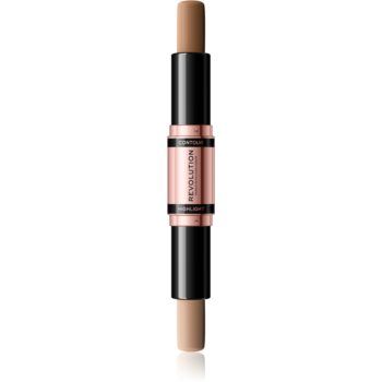 Makeup Revolution Fast Base baton pentru dublu contur