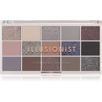 MUA Makeup Academy Professional 15 Shade Palette paletă cu farduri de ochi