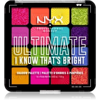 NYX Professional Makeup Ultimate Shadow Palette fard ochi