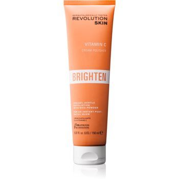 Revolution Skincare Brighten Vitamin C gel de curățare, cu efect de iluminare cu efect exfoliant
