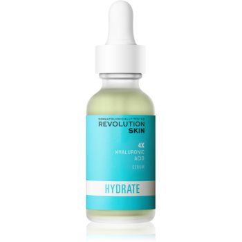 Revolution Skincare Hydrate 4X Hyaluronic Acid ser de piele intens hidratant