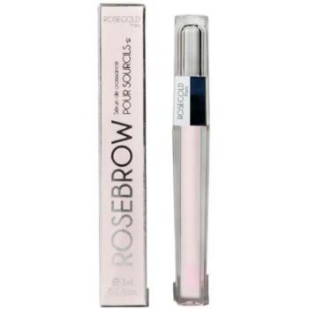 Ser pentru cresterea sprancenelor - Rosebrow, Serum de croissance pour sourcils, Rosegold Paris 3ml