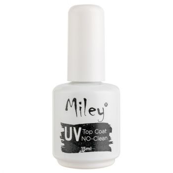 Top coat uv fara degresare Miley pentru gel 15 ml