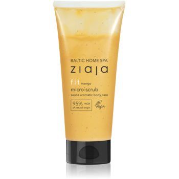 Ziaja Baltic Home Spa Fit Mango crema delicata pentru exfoliere in dus