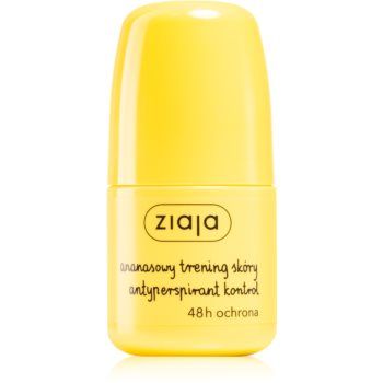 Ziaja Pineapple deodorant roll-on antiperspirant 48 de ore de firma original