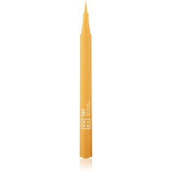 3INA The Color Pen Eyeliner tuș de ochi tip cariocă ieftin