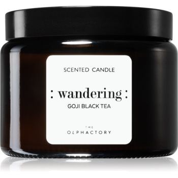 Ambientair The Olphactory Goji Black Tea lumânare parfumată Wandering la reducere
