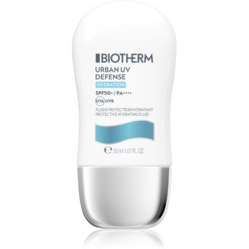 Biotherm Sun Care Urban UV Defénse Protective Hydrating Fluid SPF50+ crema de fata hidratanta cu SPF