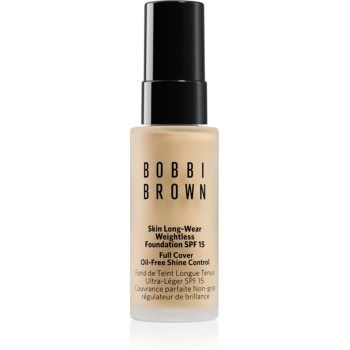 Bobbi Brown Mini Skin Long-Wear Weightless Foundation machiaj persistent SPF 15