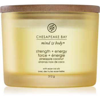 Chesapeake Bay Candle Mind & Body Strength & Energy lumânare parfumată I.