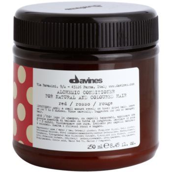 Davines Alchemic Conditioner Red balsam hidratant pentru a evidentia culoarea parului Davines Alchemic Conditioner Red balsam hidratant pentru a evidentia culoarea parului
