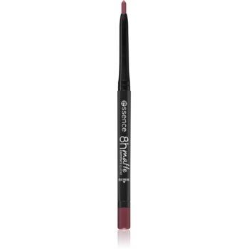 essence 8h Matte Comfort dermatograf mat de buze cu ascutitoare