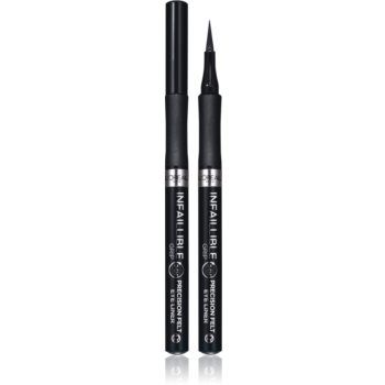 L’Oréal Paris Infaillible Grip 27H Precision Felt tuș de ochi tip cariocă