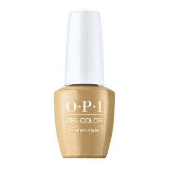 Lac de Unghii Semipermanent - OPI Gel Color Jewel Sleigh Bells Bling, 15 ml la reducere