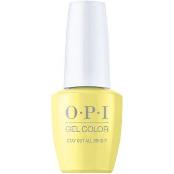 Lac de Unghii Semipermanent - OPI Gel Color Summer Stay Out All Bright?, 15 ml