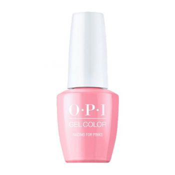 Lac de Unghii Semipermanent - OPI Gel Color Xbox Racing for Pinks, 15 ml