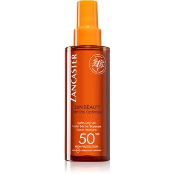 Lancaster Sun Beauty Satin Dry Oil Spray de ulei uscat de bronzat SPF 50