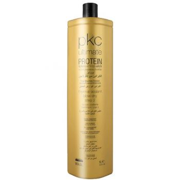 Lotiune pentru Indreptarea Termica a Parului Gros si Rezistent Pas 2 - PKC Ultimate Protein Thermal Sealant Blow Dry Step 2, 1000 ml de firma original