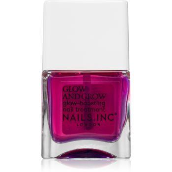 Nails Inc. Glow and Grow Nail Growth Treatment lac pentru intarirea unghiilor