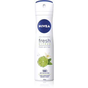 Nivea Fresh Citrus spray anti-perspirant 48 de ore de firma original