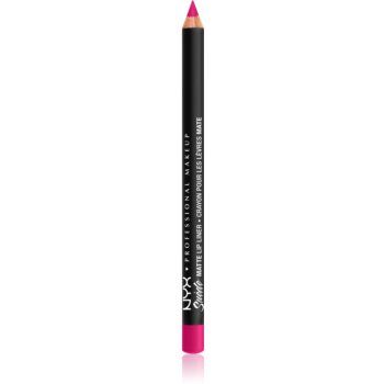 NYX Professional Makeup Suede Matte Lip Liner dermatograf mat de buze