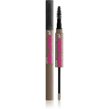 NYX Professional Makeup Zero To Brow Gel gel pentru sprancene cu aplicator