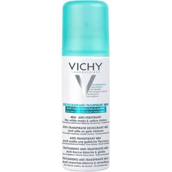 Vichy Deodorant 48h spray anti-perspirant impotriva petelor albe si galbene