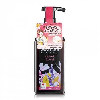 Wash Bon Prime Foam Hand Wash, sapun spuma pentru maini, Sweet Floral, 450ml de firma original