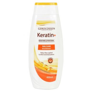 Balsam Regenerant Keratin+ cu Keratina si Pantenol, Gerocossen Laboratoires, 400 ml de firma original