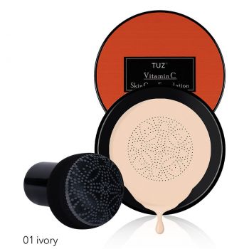 CC Cream TUZ  Air Cushion TUZ Vitamin C & SPF50, #01 Ivory 