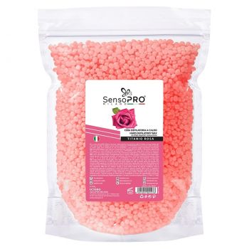 Ceara Epilat Elastica Granule SensoPRO Milano Titanio Rosa, 500g