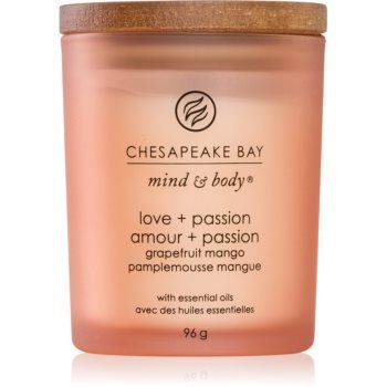 Chesapeake Bay Candle Mind & Body Love & Passion lumânare parfumată