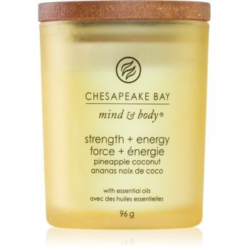 Chesapeake Bay Candle Mind & Body Strength & Energy lumânare parfumată