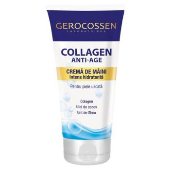 Crema de Maini Intens Hidratanta Collagen Anti-age pentru Piele Uscata, Gerocossen Laboratoires, 75 ml