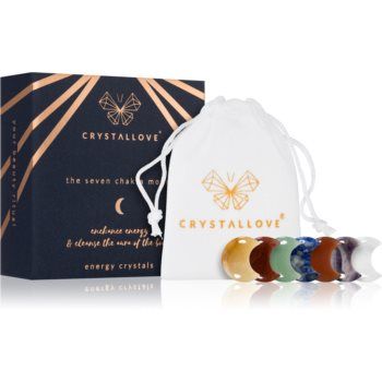 Crystallove Energy Crystals The Seven Chakra Moons accesoriu de masaj