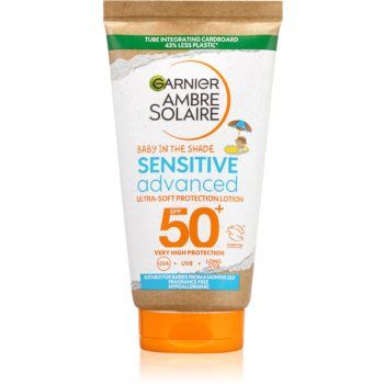 Garnier Ambre Solaire Sensitive Advanced crema protectoare pentru bebelusi SPF 50+ ieftin