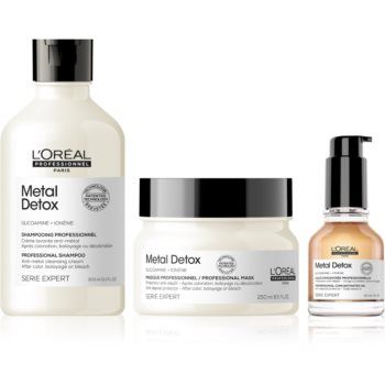 L’Oréal Professionnel Serie Expert Metal Detox ambalaj economic (pentru curatare profunda)