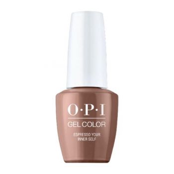 Lac de Unghii Semipermanent - OPI Gel Color DTLA Espresso Your Inner Self, 15 ml