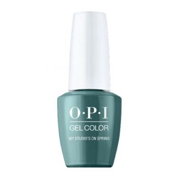 Lac de Unghii Semipermanent - OPI Gel Color DTLA My Studio's on Spring, 15 ml