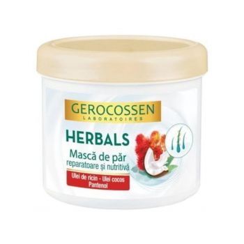 Masca de Par Reparatoare si Nutritiva Herbals, Gerocossen Laboratoires, 450 ml