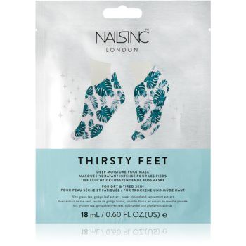 Nails Inc. Thirsty Feet masca hidratanta pentru picioare