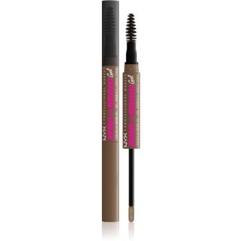 NYX Professional Makeup Zero To Brow Gel gel pentru sprancene cu aplicator