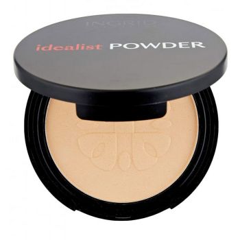 Pudra Compacta cu aspect mat Ingrid Cosmetics Idealist Powder, nr. 01, 7 g