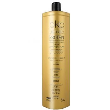 Sampon pentru Par Gros si Rezistent Pas 1 - PKC Ultimate Protein Shampoo Step 1, 1000 ml de firma original